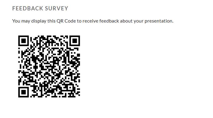 Feedback Survey QR Code